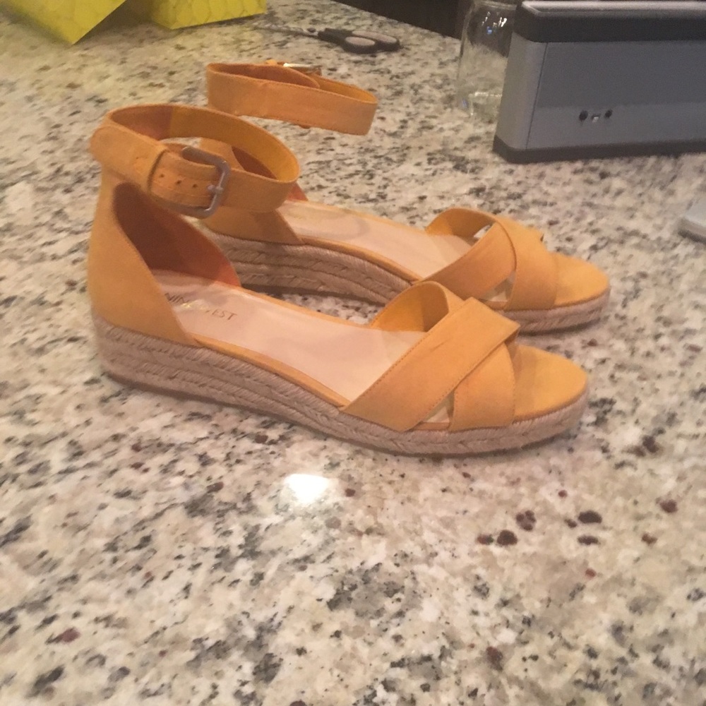 Nine West wedge sandals